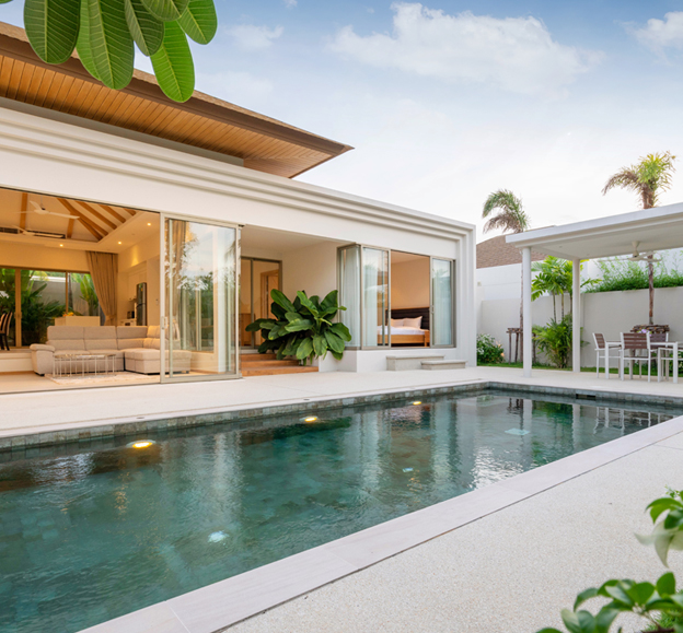 Modern short-term rental property managed by Csquare Property