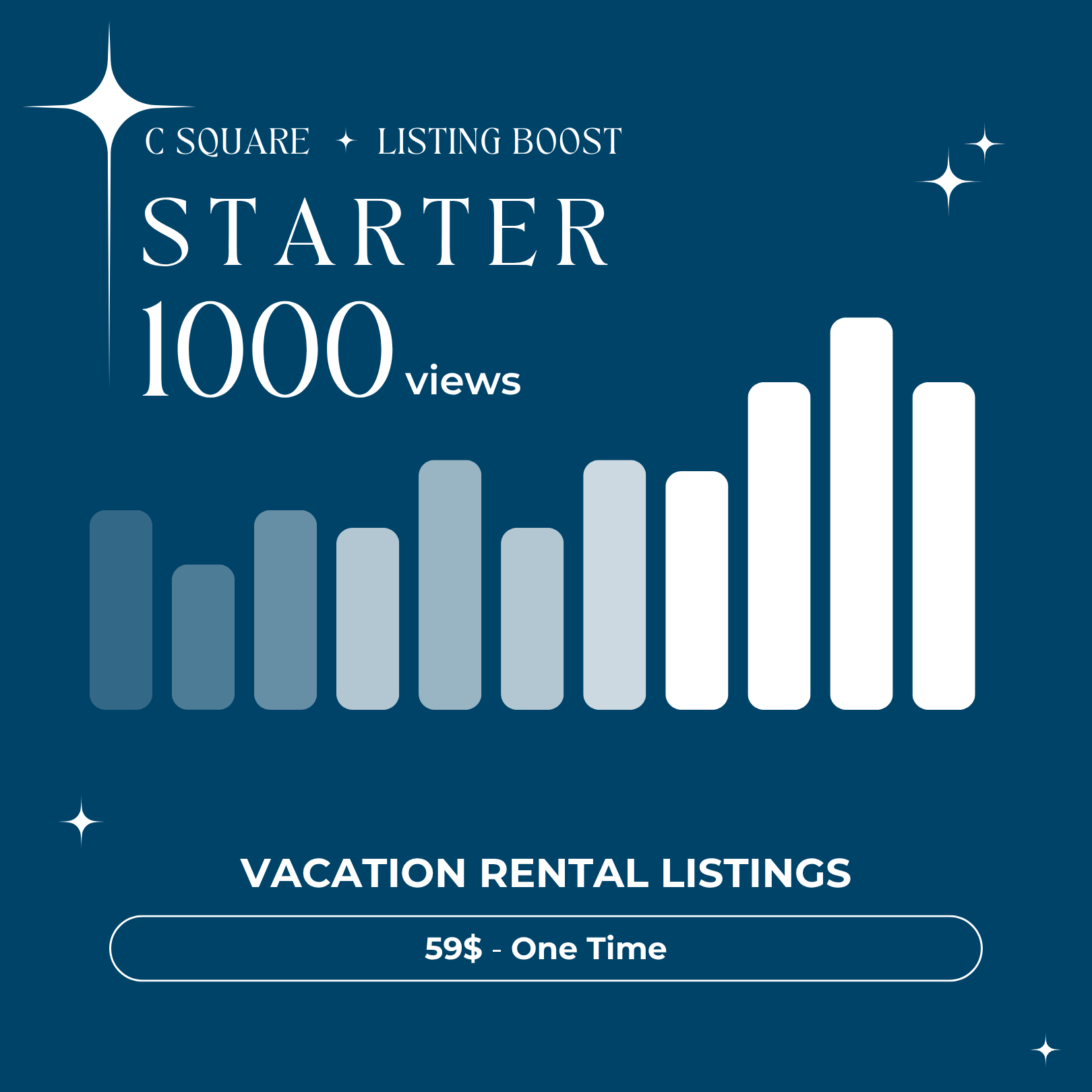C Square Listing Boost: Starter Boost (1,000 Views)